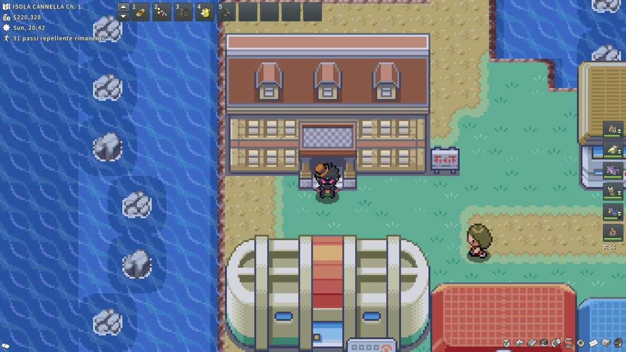 Pokèmon Rosso Fuoco (PokèMMO)-Isola Cannella Villa Pokemon
