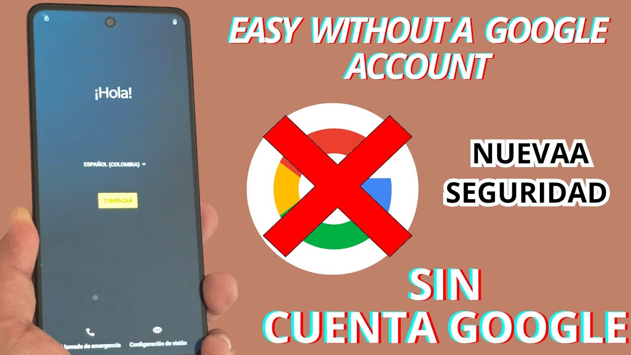 Como Quitar o Eliminar cuenta de google motorola moto android 14 - YouTube