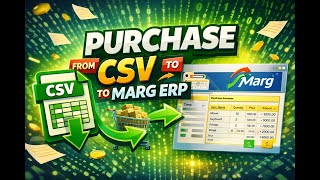Purchase Import from CSV Format – Complete Guide | Purchase Entry CSV Import – No Manual Work |