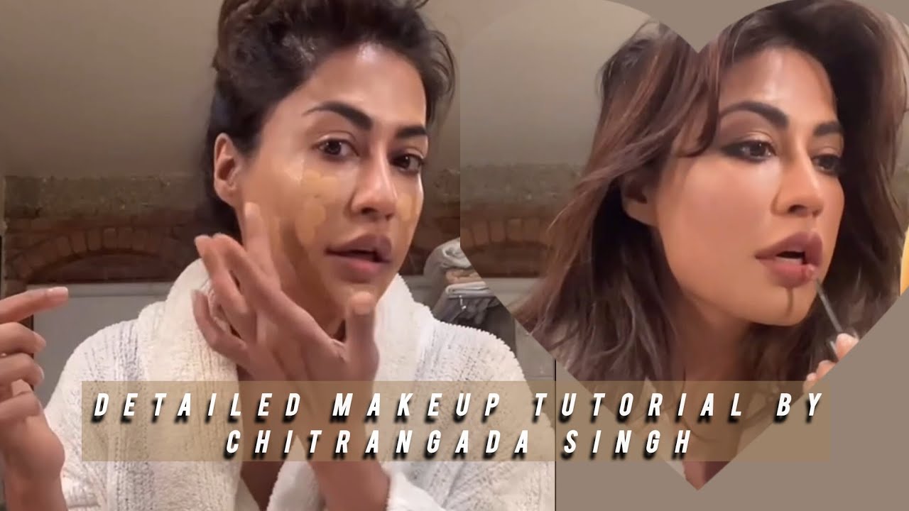 Bollywood actress chitrangada singh glam 🤍🤍🤍 . . For the event Makeup&hair