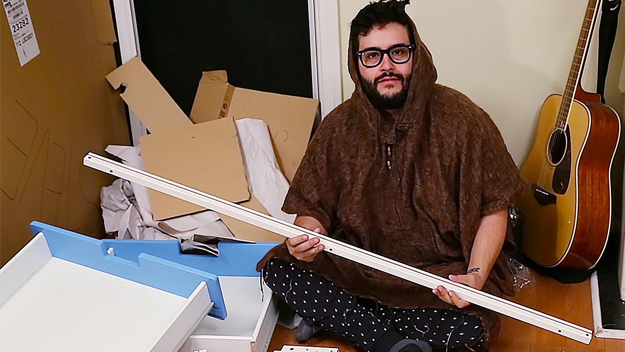 Roommates Forced to Build IKEA Furniture at 3AM YouTube