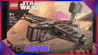 ASMR Lego Building NEW Star Wars The Justifier (+2 Hours) +Review screenshot 1