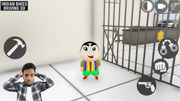 POLICE ARRESTED SHINCHAN IN JAIL 😭 INDIAN BIKE DRIVING 3D