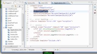 ColdFusion Video Tutorial : Application.cfm and Application.cfc (Part2) screenshot 3