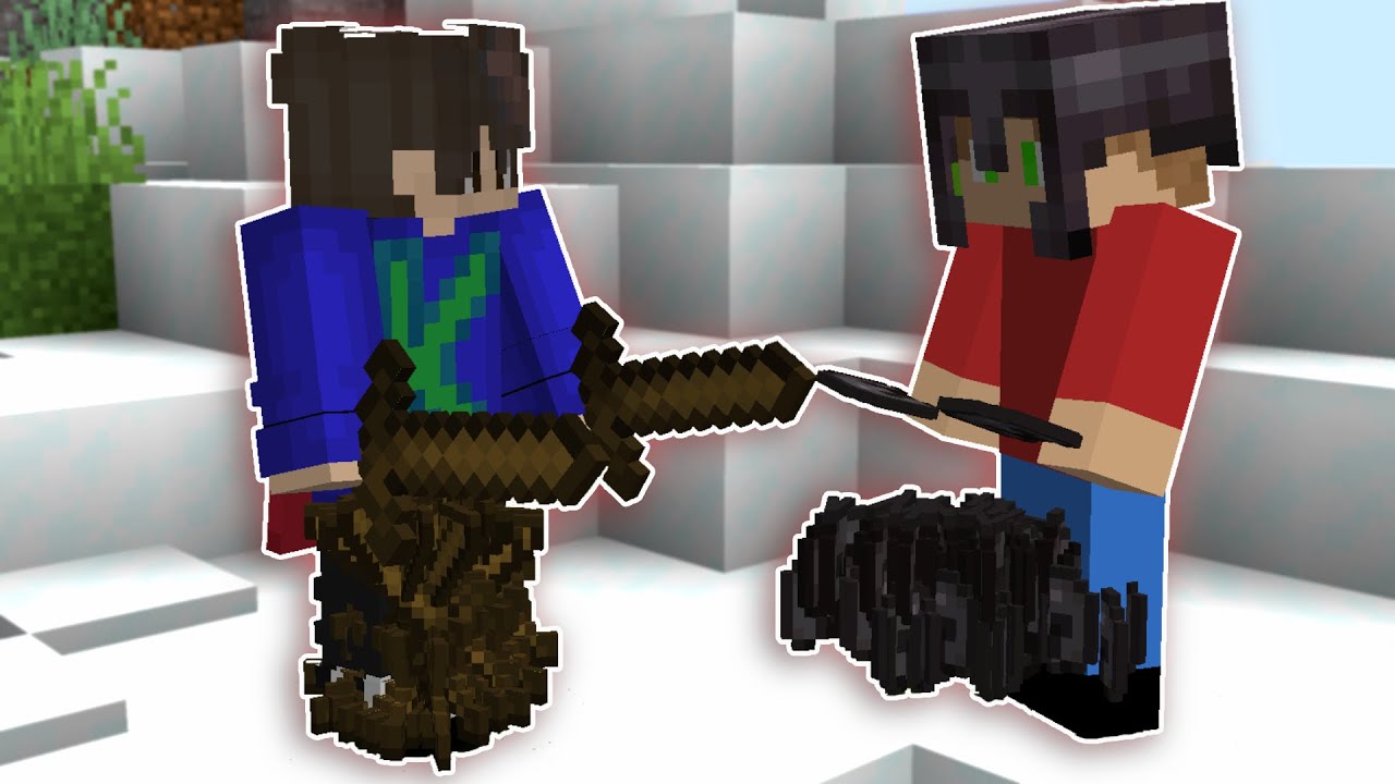 Minecraft Random Item Challenge 1v1 - YouTube