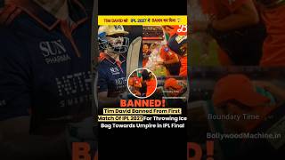 TIM DAVID को IPL 2027 में BANN कर दिया 😱🤯 #timdavid #rcb #ipl #cricket #trending #viratkohli