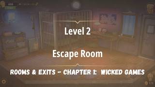 How to solve Rooms & Exits game | Chapter 1: Wicked Games | Level 2: Escape Room screenshot 5