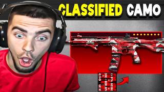 I UNLOCKED the CLASSIFIED CAMO in Warzone! 😍 (Classified Weapon Verdansk Easter Egg)