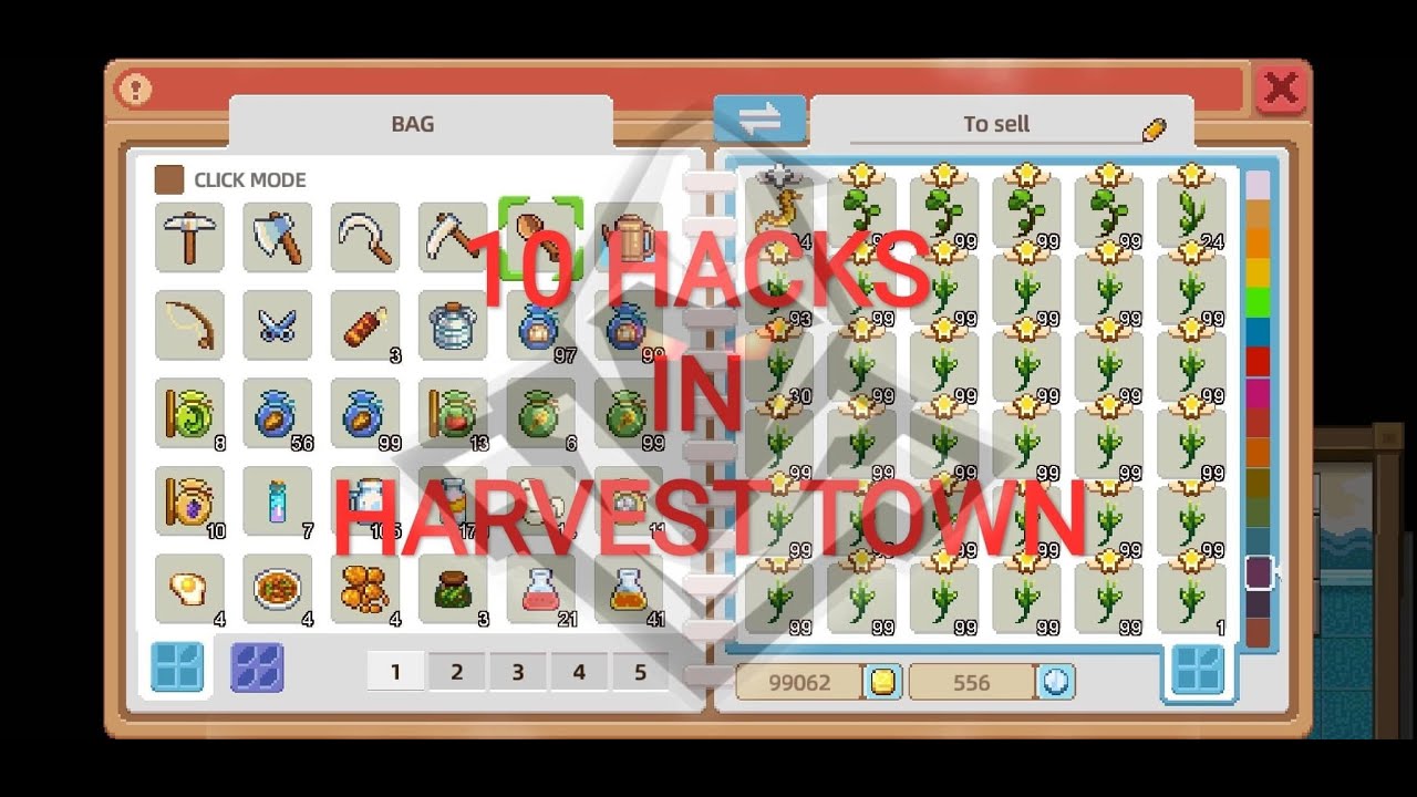 10 LIFE HACKS IN HARVEST TOWN | For the Newbies