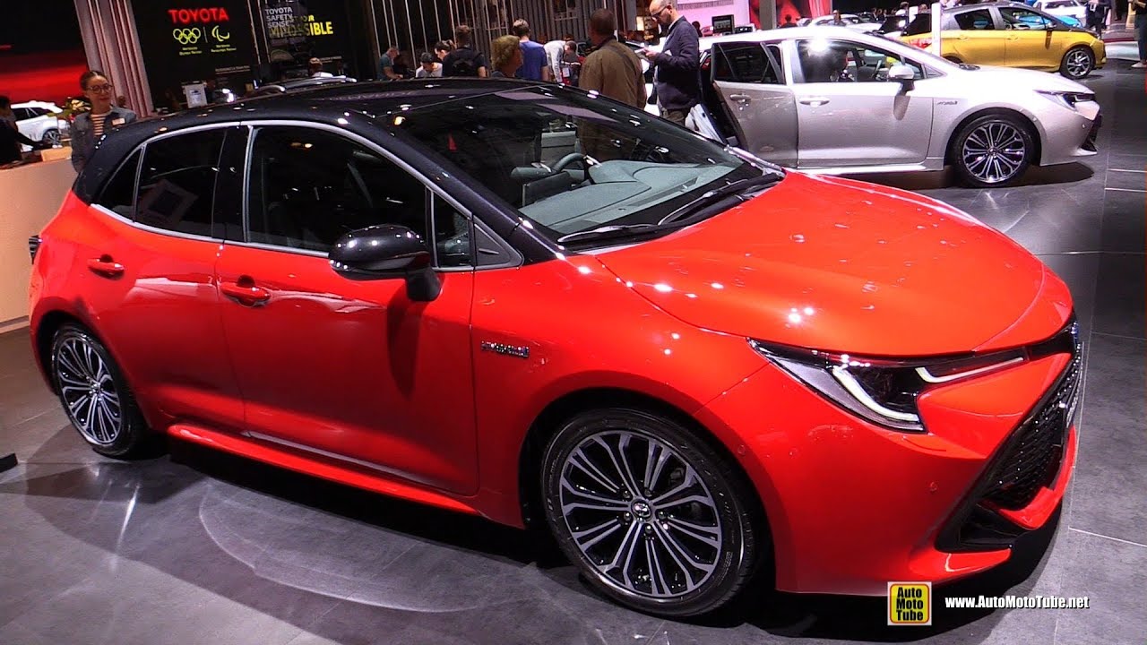 2019 Toyota Corolla Hatchback Hybrid Exterior And Interior Walkaround 2018 Paris Motor Show