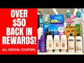 Walgreens Couponing | HUGE HAUL | All Digital Coupons | Over $70 in Rewards! #couponing #walgreens