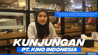 KUNJUNGAN KONSUMEN DARI PT. KINO INDONESIA TBK - ORION AIR CUSHION A2