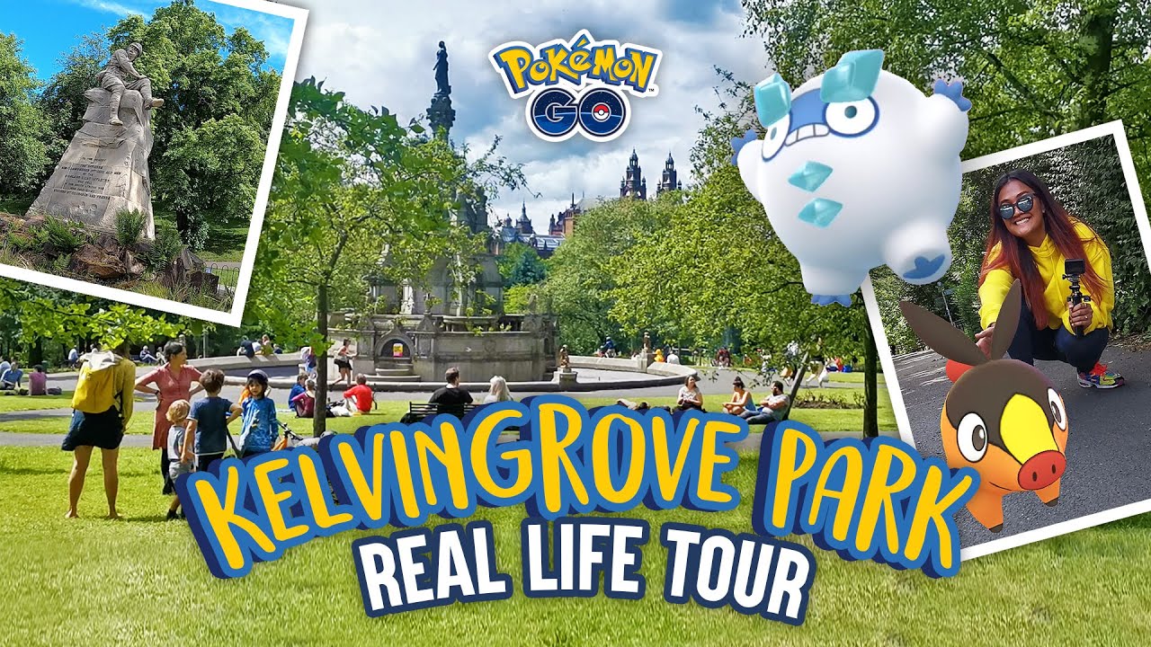 Pokémon Go Real Life Tour 2020 | Kelvingrove Park, Glasgow West End (Ep. 4)