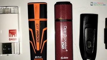 Recover 64GB corrupted pen drive data: DDR USB Drive Recovery