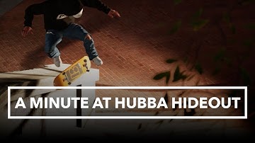 A Minute At Hubba Hideout / SB + Lesueurrat / Session skate sim