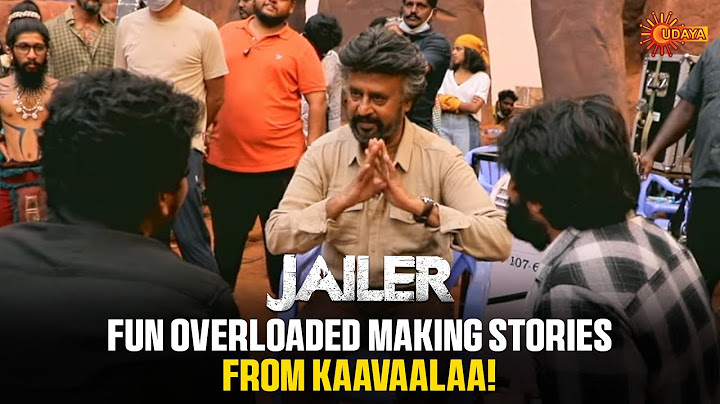 Superstar Rajinikanth's Hilarious Kaavaalaa Moments! | Jailer Unlocked- Making of Jailer | Udaya TV