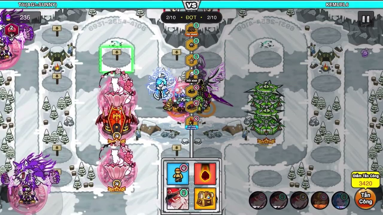 Review Acc của tôi nhé mọi người || gold tower defense 