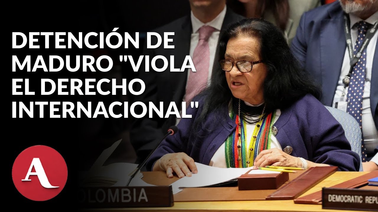 Colombia denuncia ante la ONU que la detención de Maduro "viola el derecho internacional"