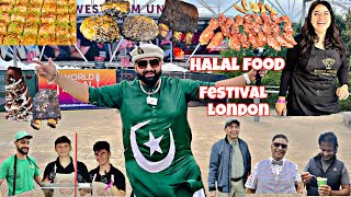 WORLD BIGGEST HALAL FOOD FESTIVAL LONDON |Pakistani  Street Food in England | Mr Pakistani