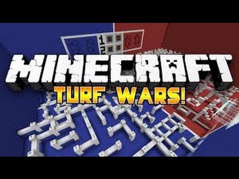 Minecraft : Mini-jeux PvP | Turf Wars sur Mineplex - YouTube
