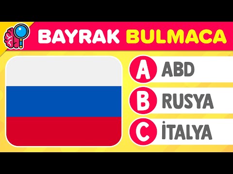 YARIŞMA ZAMANI ⏰ | Bu Bayrakların Hangi Ülkeye Ait Olduğunu BİLİYOR MUSUN? | Bul Bakalım