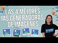 Descubre el Poder de las 4 Mejores IAs Generadoras de Imágenes ✨🚀