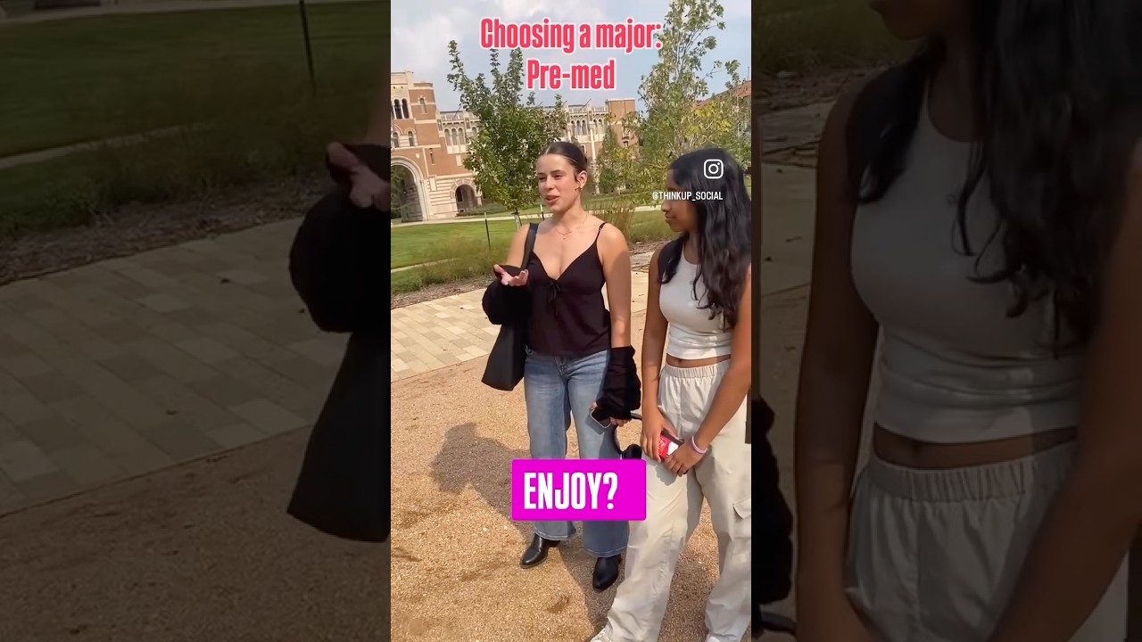 💻How did you choose your major? Pre-med edition 