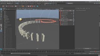 Maya in Motion Part 2 - Mash with Bullet Physics