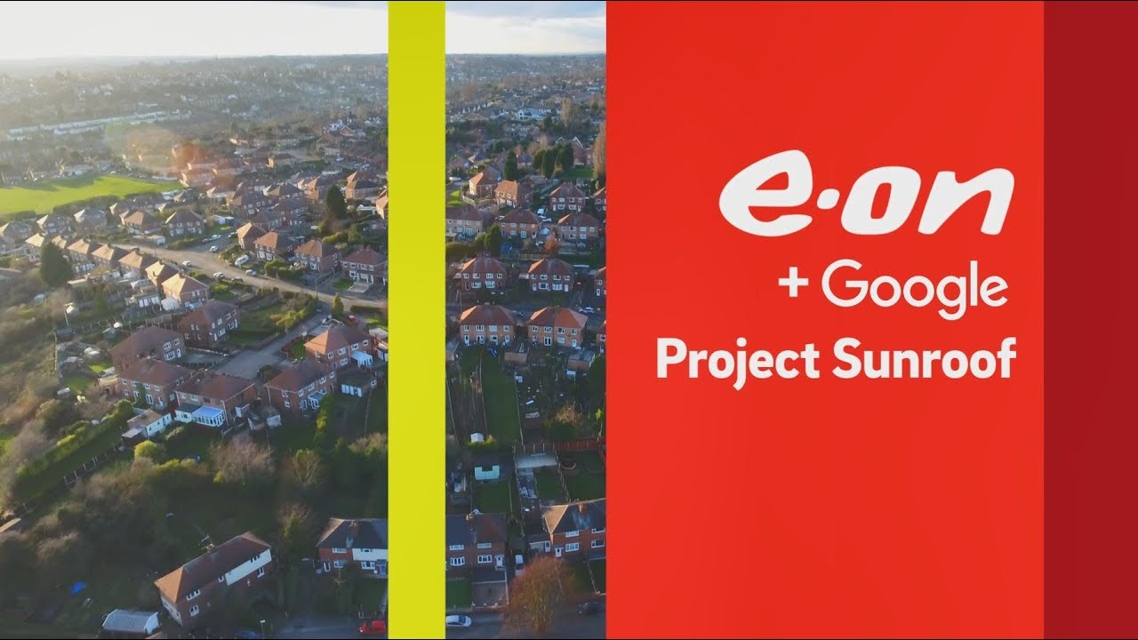 E.ON + Google Project Sunroof In the News YouTube