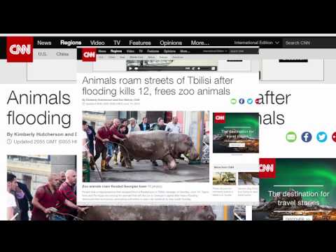 უცხოური მედია თბილისში გავნითარებულ მოვლენებზე