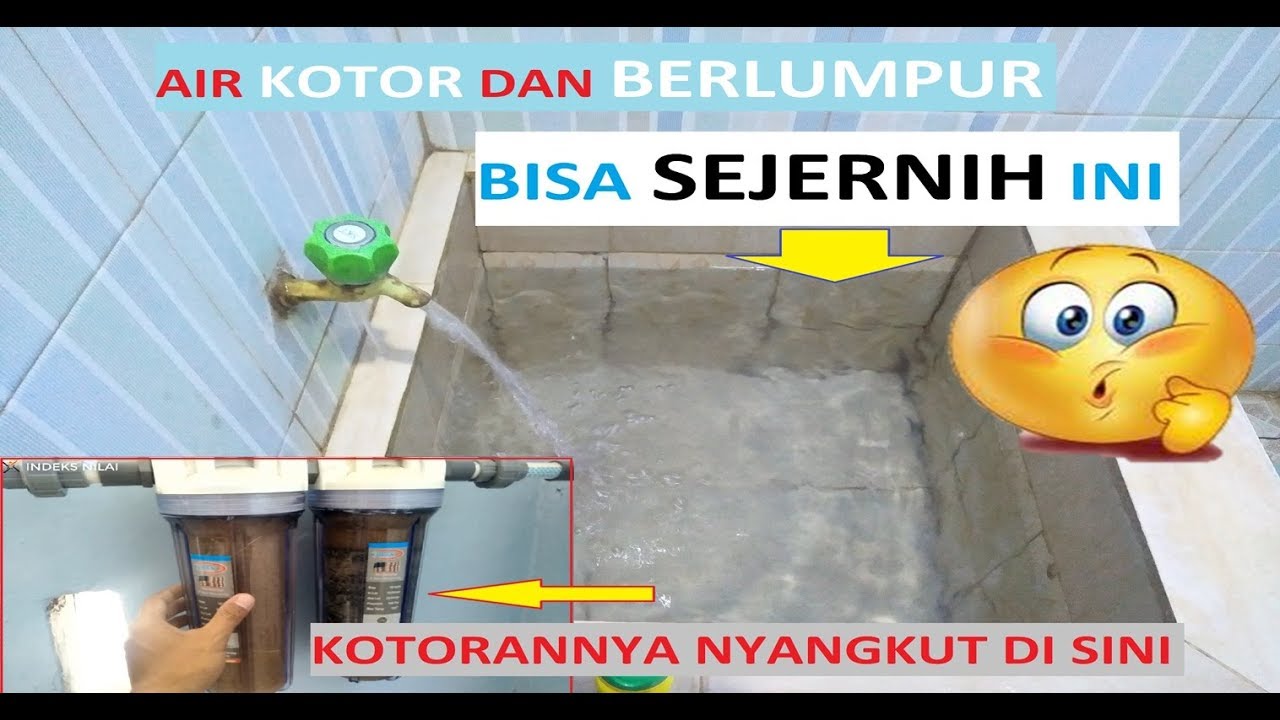 Cara Mengatasi Air PDAM yang Keruh dan Kotor