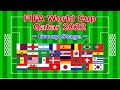 FIFA World Cup Qatar 2022 ~Group Stage~ | Marble soccer by Marble Factory