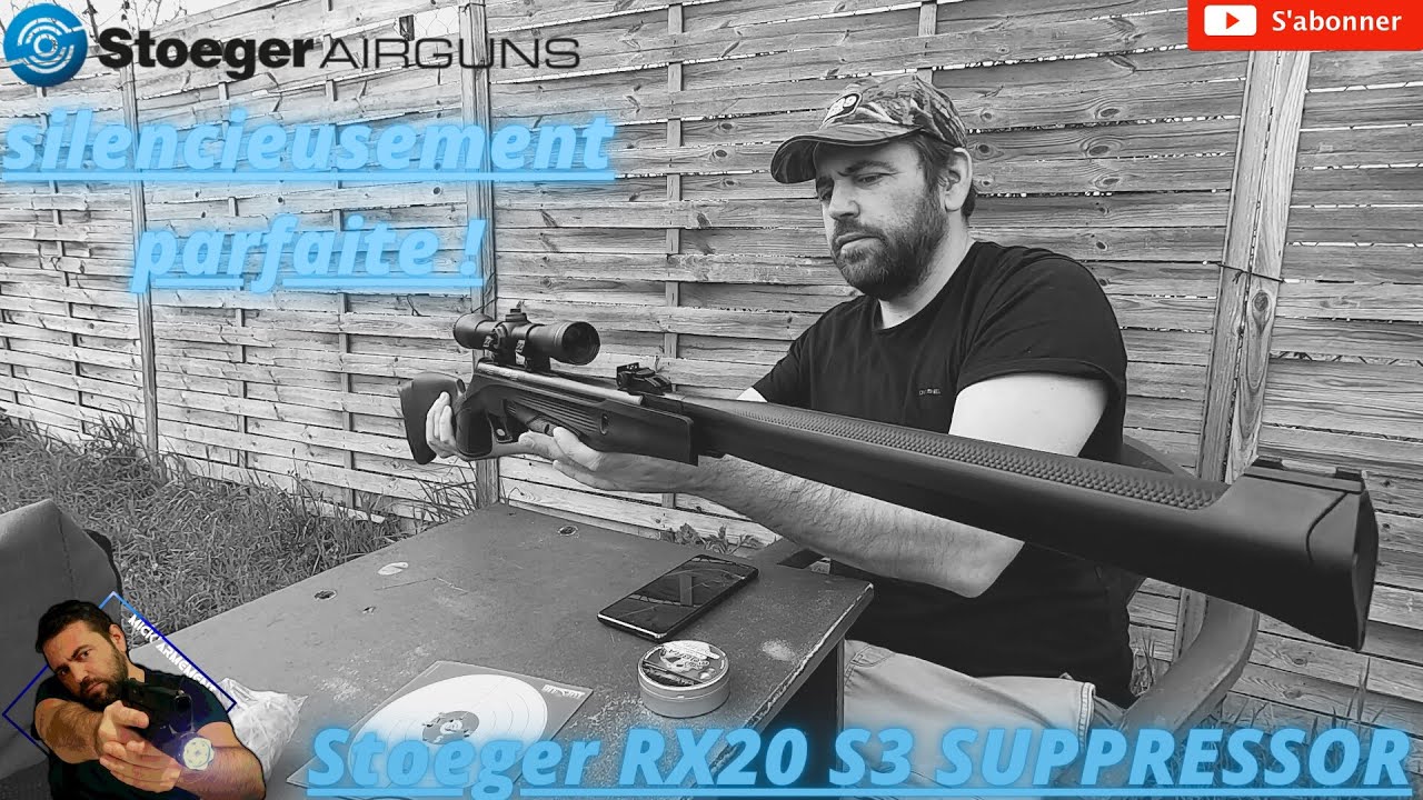 PACK CARABINE STOEGER AIRGUNS RX 40 SYNTHETIQUE 20 JOULES +