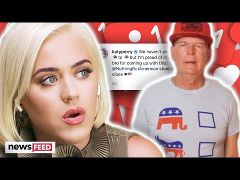 Katy Perry SLAMMED After Promoting Pro-Trump Dad's Merch!