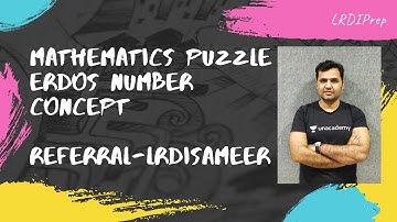 Part II Of Mathematics Puzzle Based On Erdos No Concept