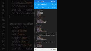 CSS Checkbox switch HTML #shorts