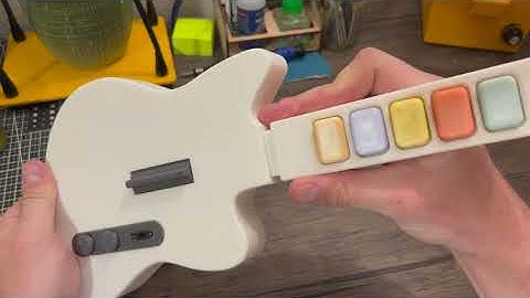Mini CloneHero /Guitar Hero Controller Build