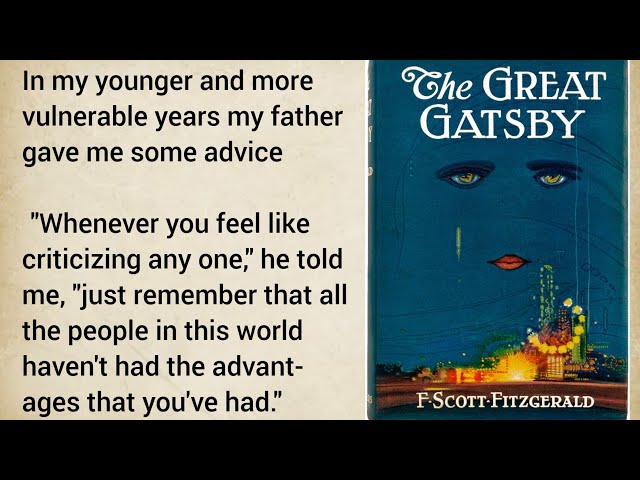 Improve your English ⭐ | Very Interesting Story - Level 3 - The Great Gatsby P1 | VOA #9 class=