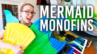 Mermaid Monofin Collection // my favorite monofins