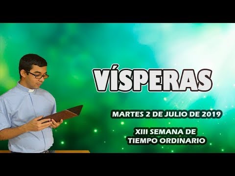 Oración de la tarde ( Vísperas) MARTES 02 DE JUNIO DE 2019 | Padre Sam | Producción Crisol