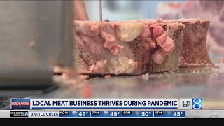 Butcher shop sees business increase amid pandemic