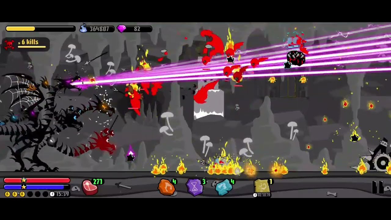 Mad Dragon Defense : CAVERNS : Level 11 - Level 20 { Golden Star }