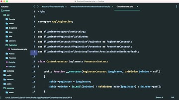 Custom Pagination Presenters with Laravel 5.2