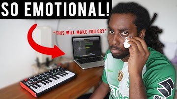 MAKING THE SADDEST TRAP BEAT EVER! | How to make sad trap beats in logic pro x from scratch
