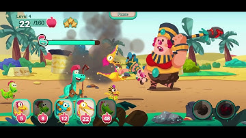 Dino Bash A Travel Thru Time Island 3 Level 1