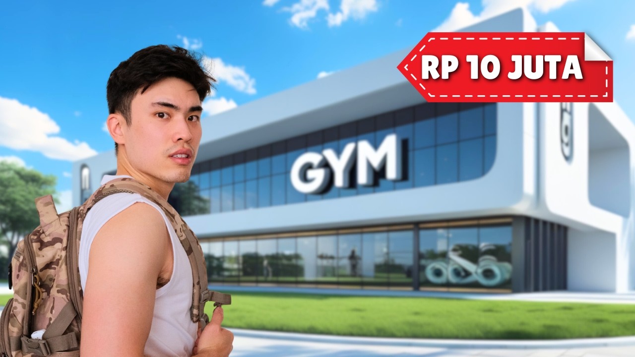 Nyobain Gym Rp10.000 vs 10.000.000
