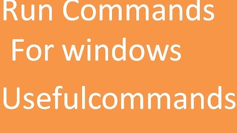 shorcut commands for windows Operating system