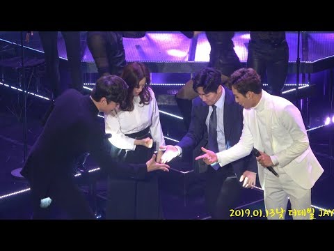 190113낮 더데빌 커튼콜 '이충주/임병근/송용진/이예은'
