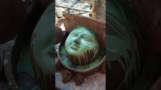 mold making of face. #art #artist #skulpture