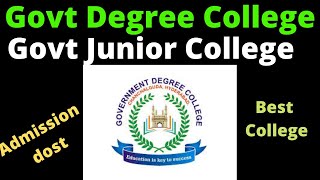 government degree college | govt degree college chanchalguda | govt junior college chanchalguda hyd